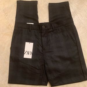 NEW Zara Checkered Cropped Pants